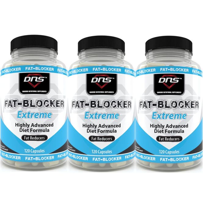 Hovedbilde 3 Pack Fat-Blocker Extreme - 3 x 120 kapsler