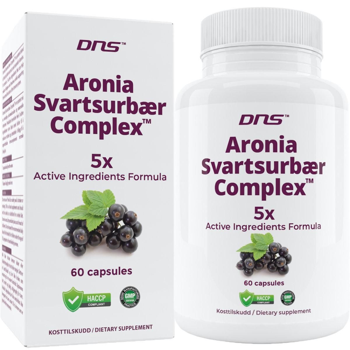 Aronia Svartsurbær Complex™ - 60 kapsler