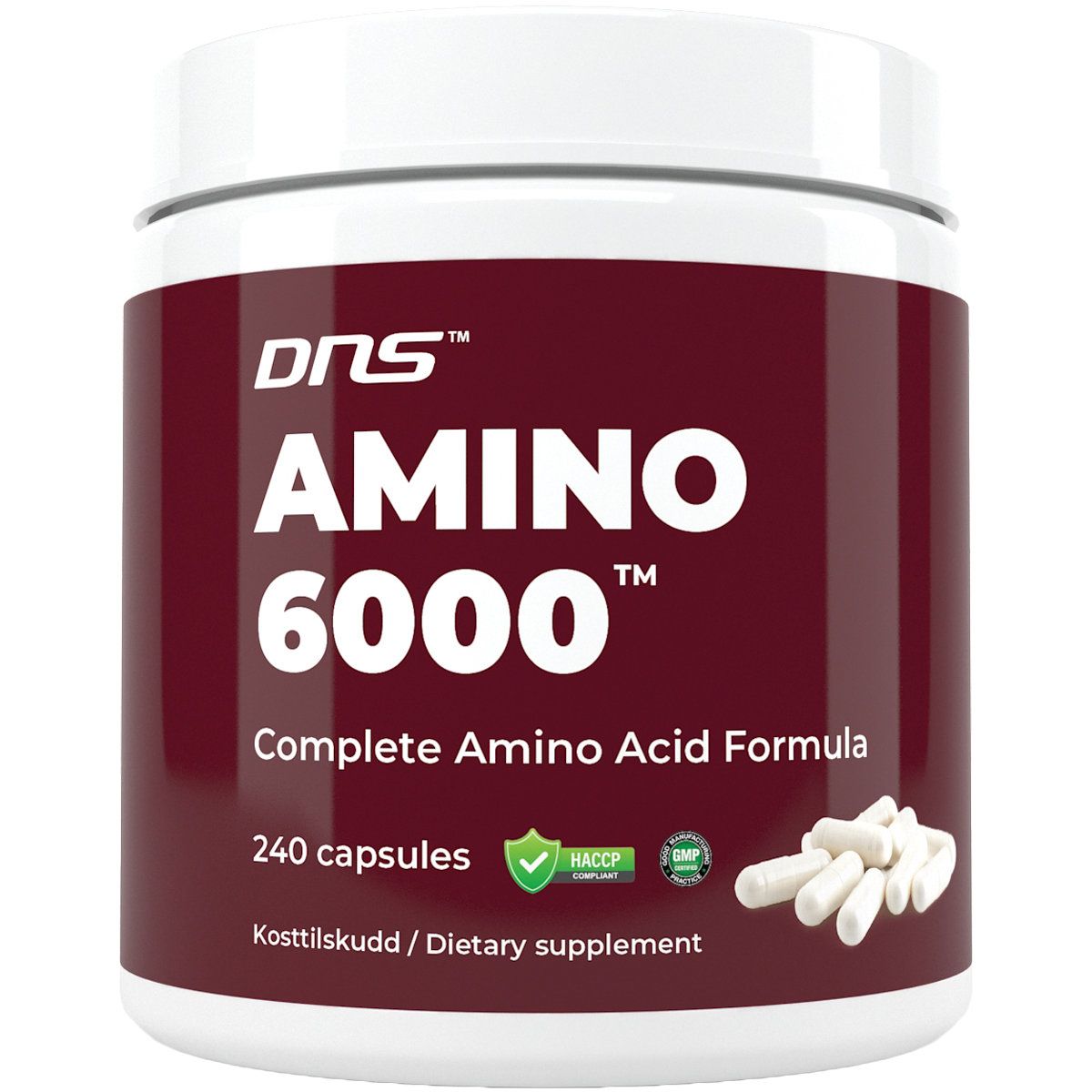 Amino 6000 - 240 kapsler