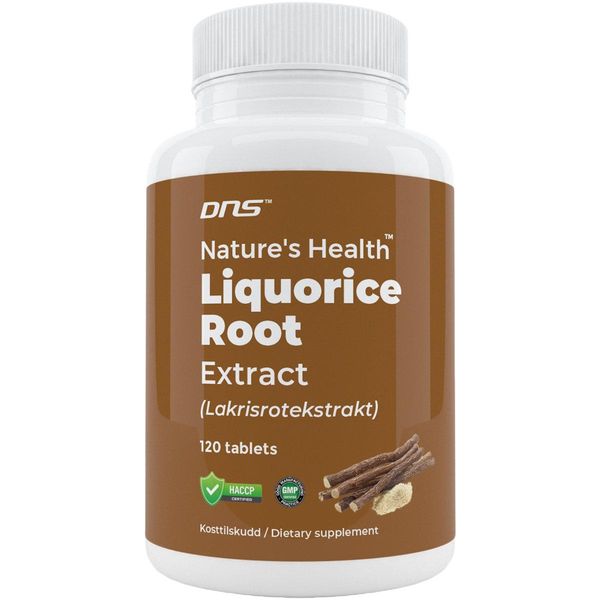 Liquorice Root Extract - Lakrisrotekstrakt - 120 tabletter