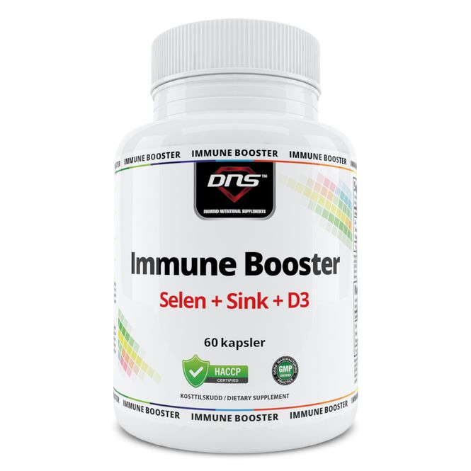 Hovedbilde Immune Booster  - Selen + Sink + D3 Vitamin - 60 kapsler