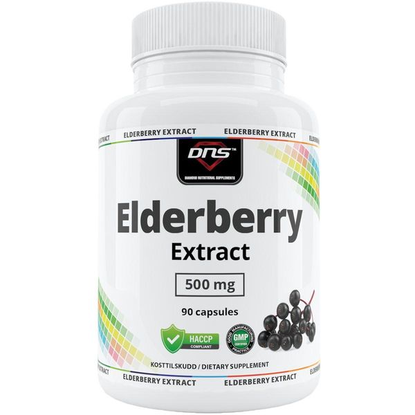 Elderberry (Svarthyll) Extract - 90 kapsler