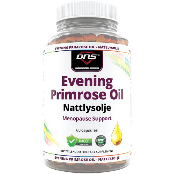 Evening Primrose Oil (Nattlysolje) - 60 kapsler