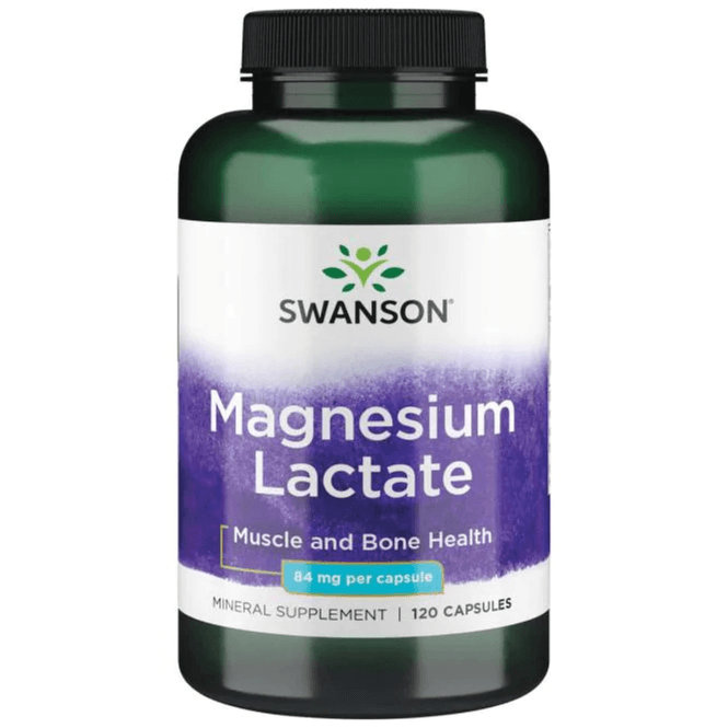 Hovedbilde Magnesium Lactate - 120 kapsler