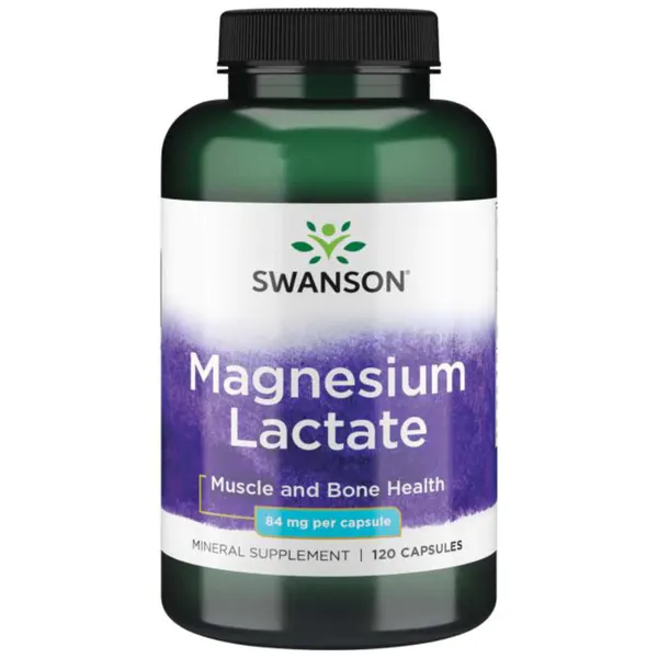 Magnesium Lactate - 120 kapsler