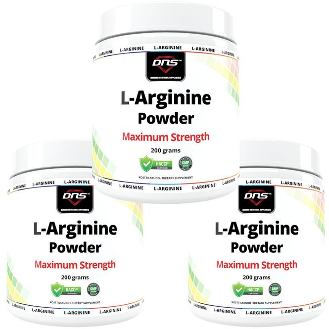 Hovedbilde 3-Pack L-Arginine - 3 x 200g