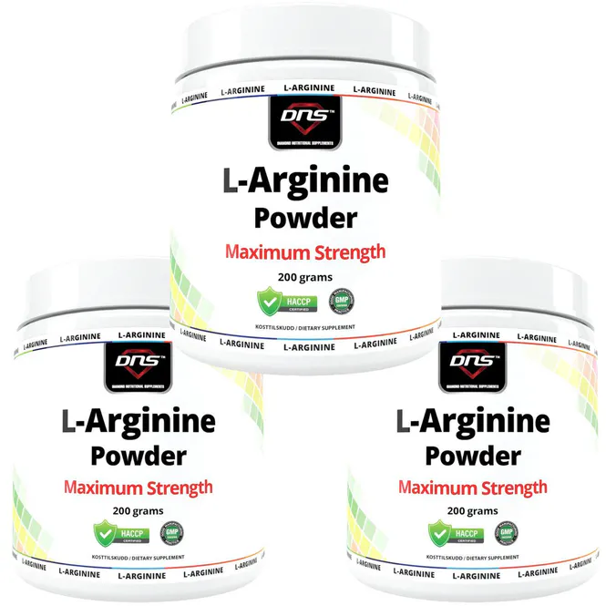 Hovedbilde 3-Pack L-Arginine - 3 x 200g