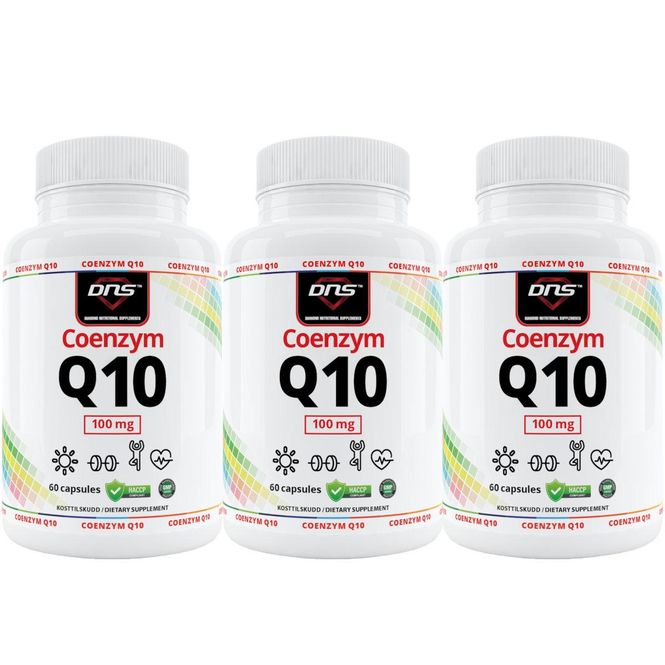 Hovedbilde 3-pack Coenzyme Q10 (100 mg) - 3 x 60 kapsler