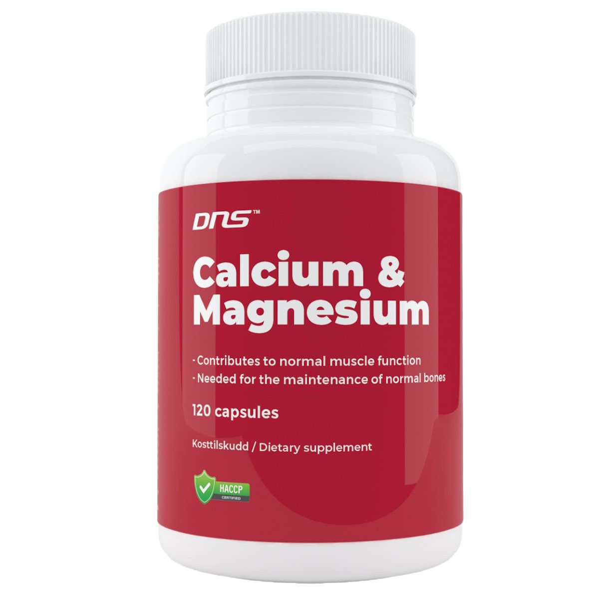 Kalsium & Magnesium - 120 kapsler