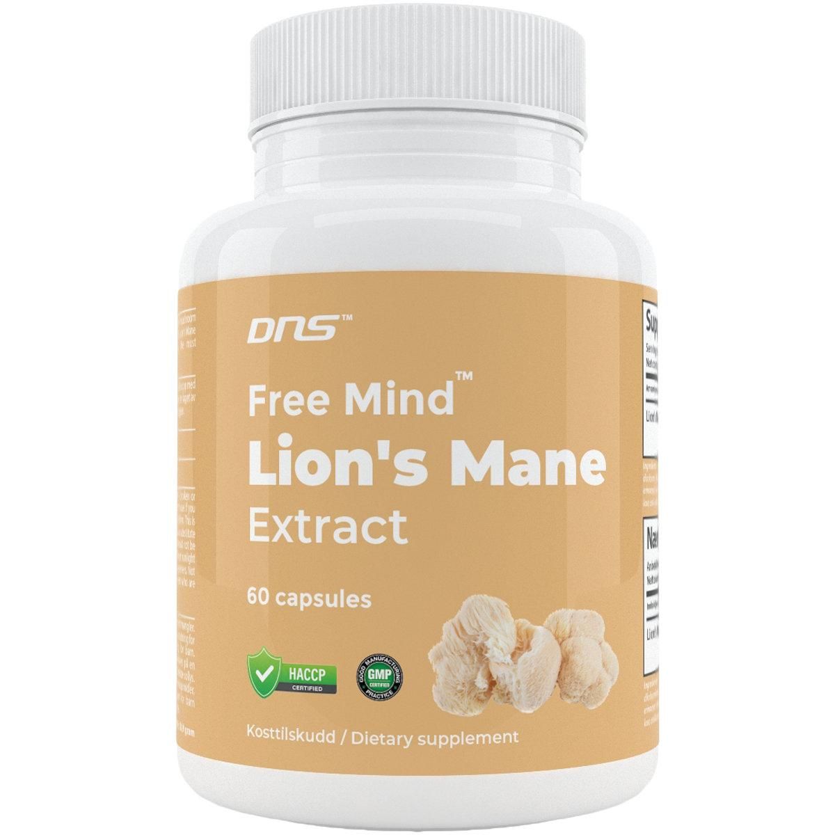 Lions Mane Extract - 60 kapsler