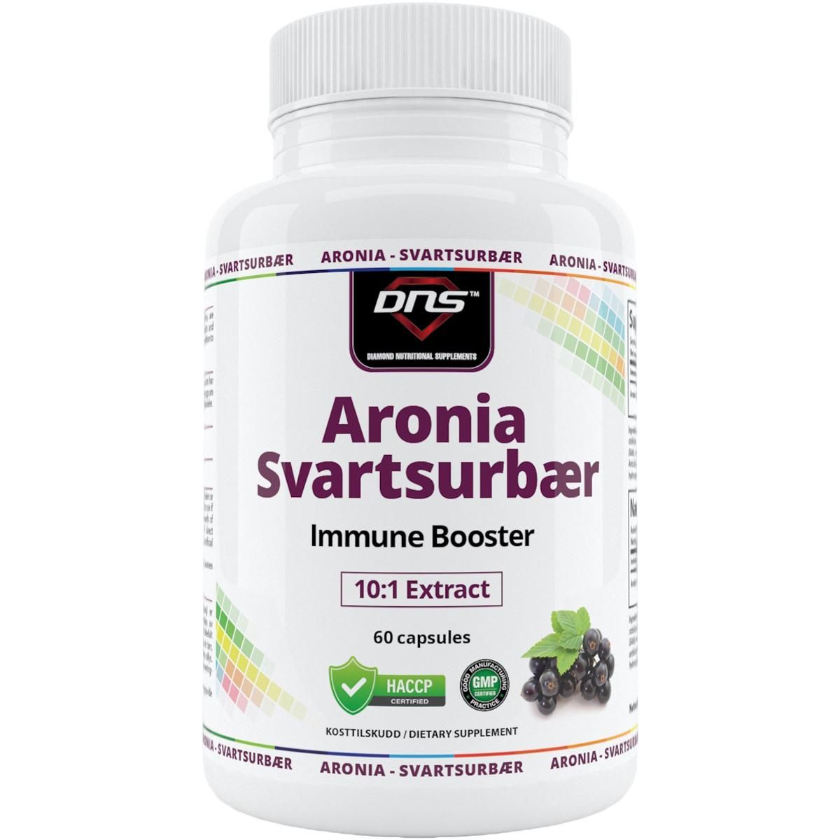 Aronia Svartsurbær - 60 kapsler