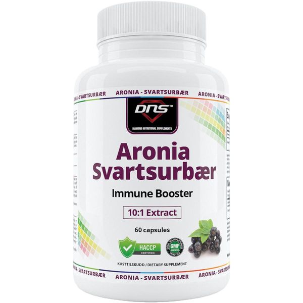 Aronia Svartsurbær - 60 kapsler