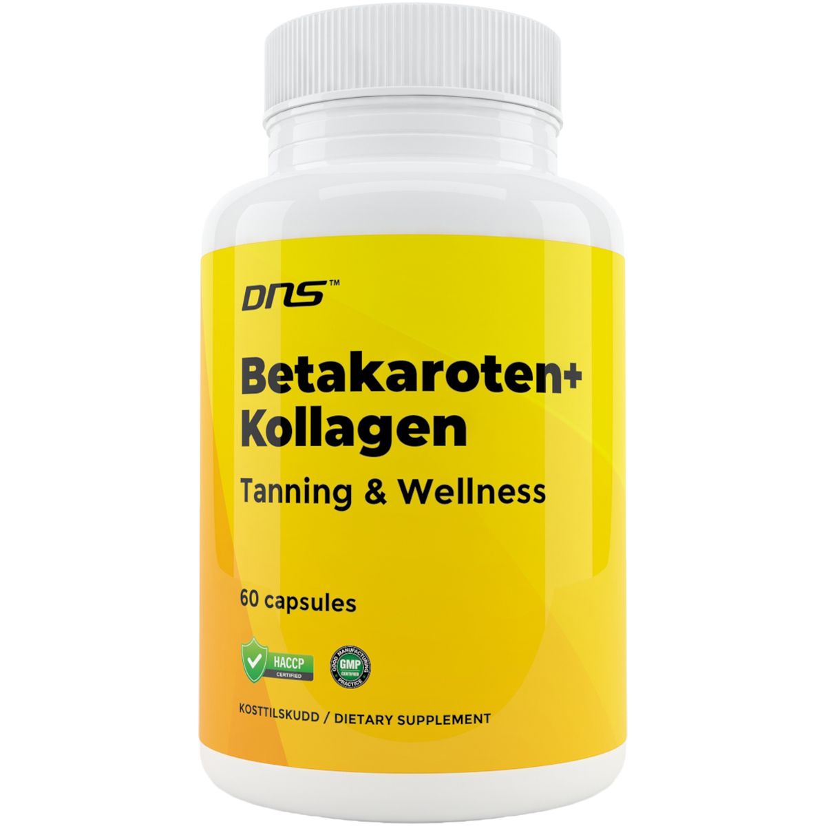 Betakaroten + Collagen + Vitamin C - 60 kapsler