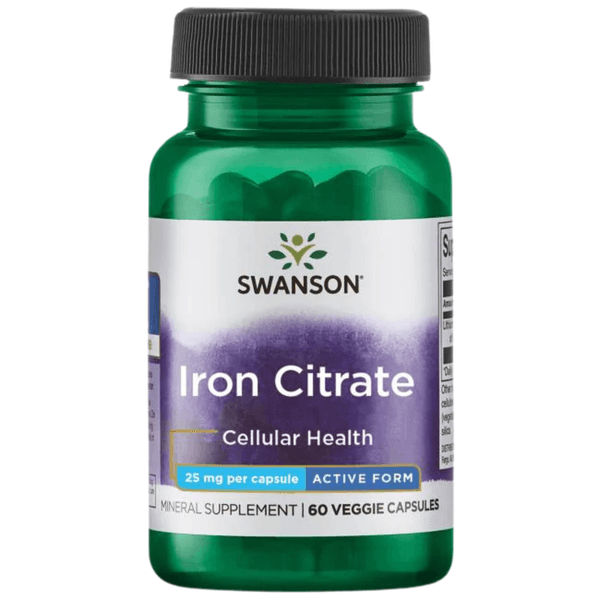 Iron Citrate - 60 kapsler