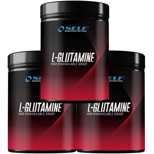 Hovedbilde 3-Pack 100% L-Glutamin - 3 x 500 gram