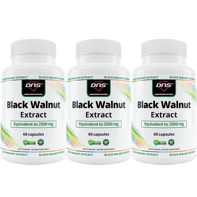 Hovedbilde 3-pack Black Walnut Extract - 3 x 60 kapsler