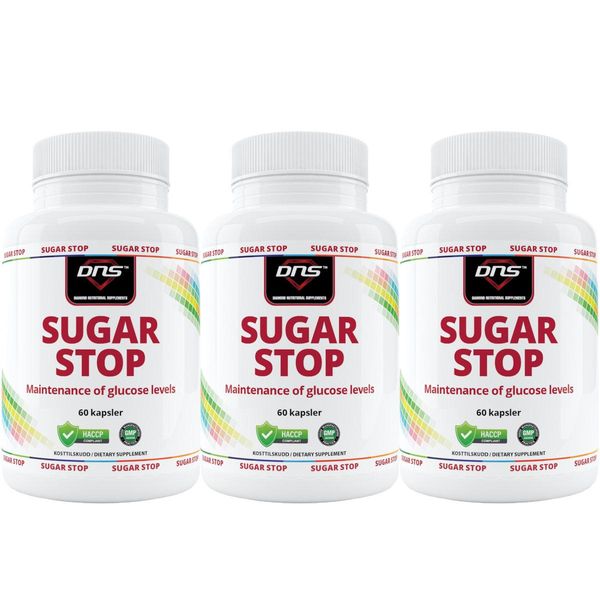 3-pack Sugar Stop - 3 x 60 kapsler