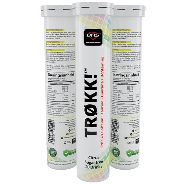 Trøkk! Energi - 20 Brusetabletter
