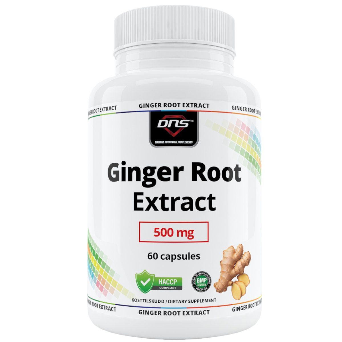 Ginger Root Extract - Ingefær - 60 kapsler
