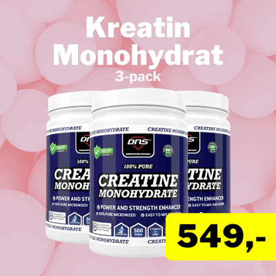 Med kreatin vil du styrke din muskelkraft og forbedre atletisk ytelse