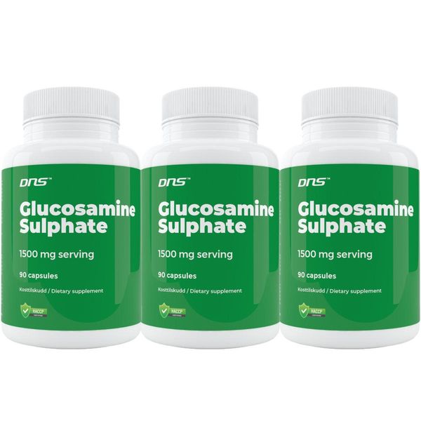 3-pack Glucosamine Sulphate - 3 x 90 kapsler