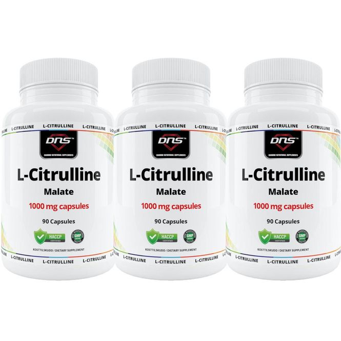 Hovedbilde 3-pack L-Citrulline 1000 mg - 3 x 90 kapsler