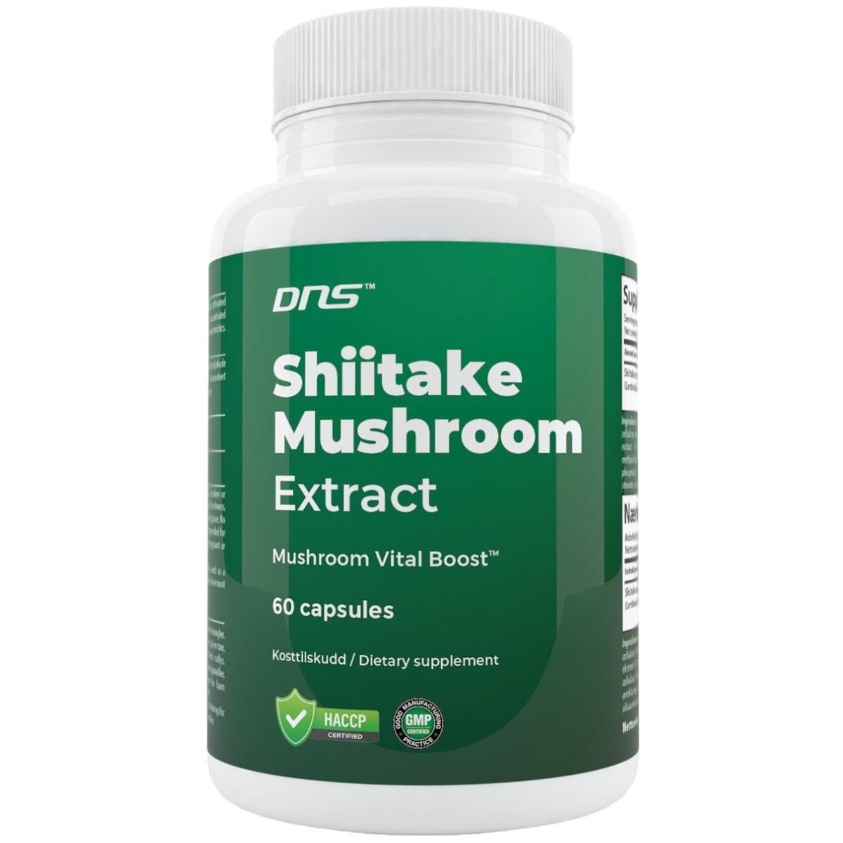 Shiitake Mushroom Extract - 60 kapsler