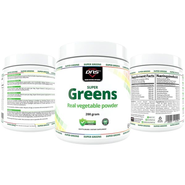 Super Greens - Optimal Grønnsaksblanding - 200 gram