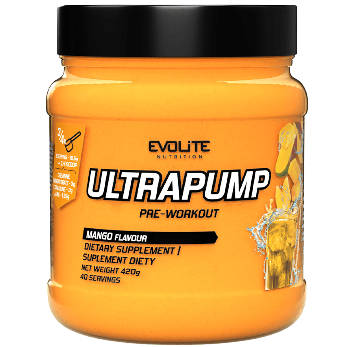 Evolite Ultrapump PWO - 420 gram