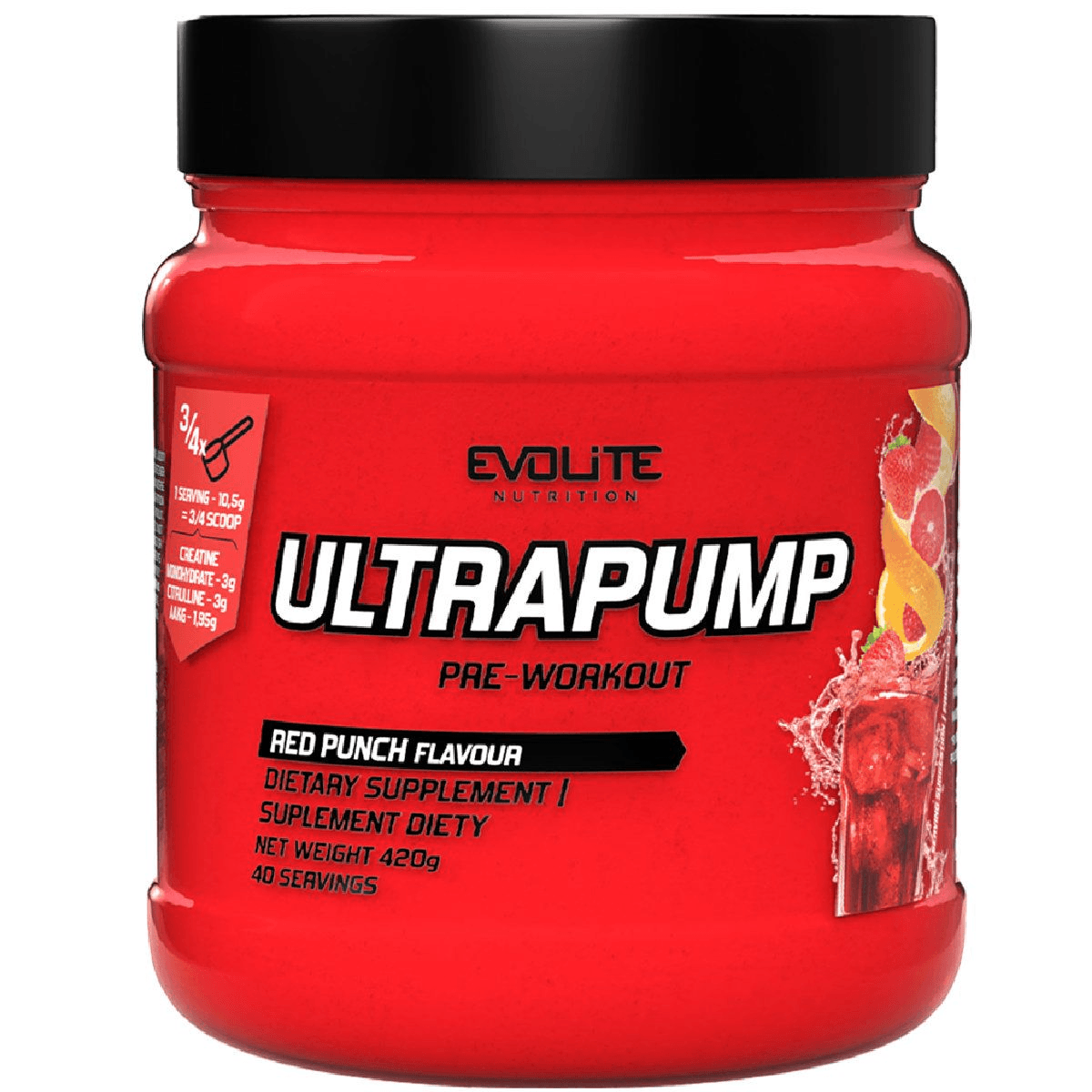 Evolite Ultrapump PWO - 420 gram