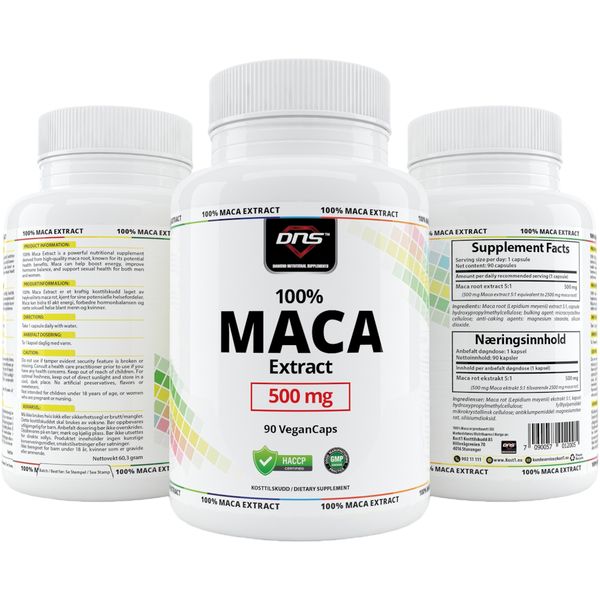 100% Maca Extract - 90 kapsler