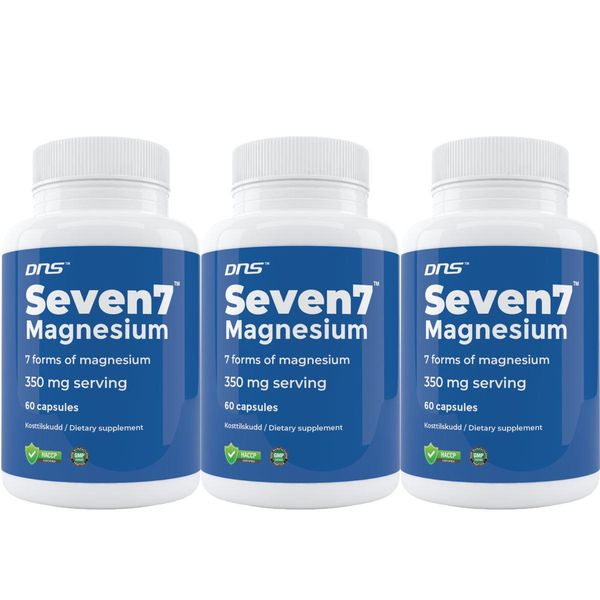 3-pack Seven7 Magnesium Complex - 3 x 60 kapsler