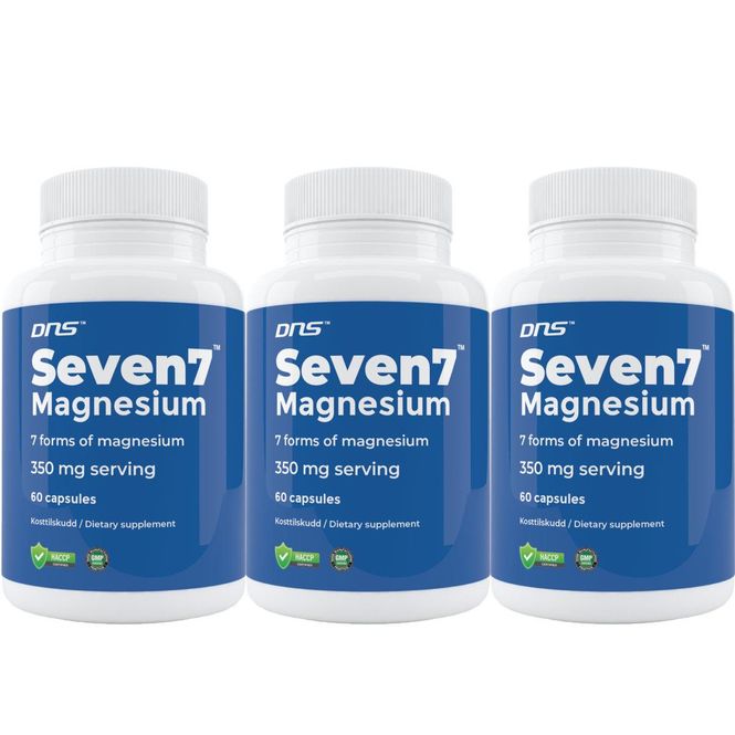 Hovedbilde 3-pack Seven7 Magnesium Complex - 3 x 60 kapsler